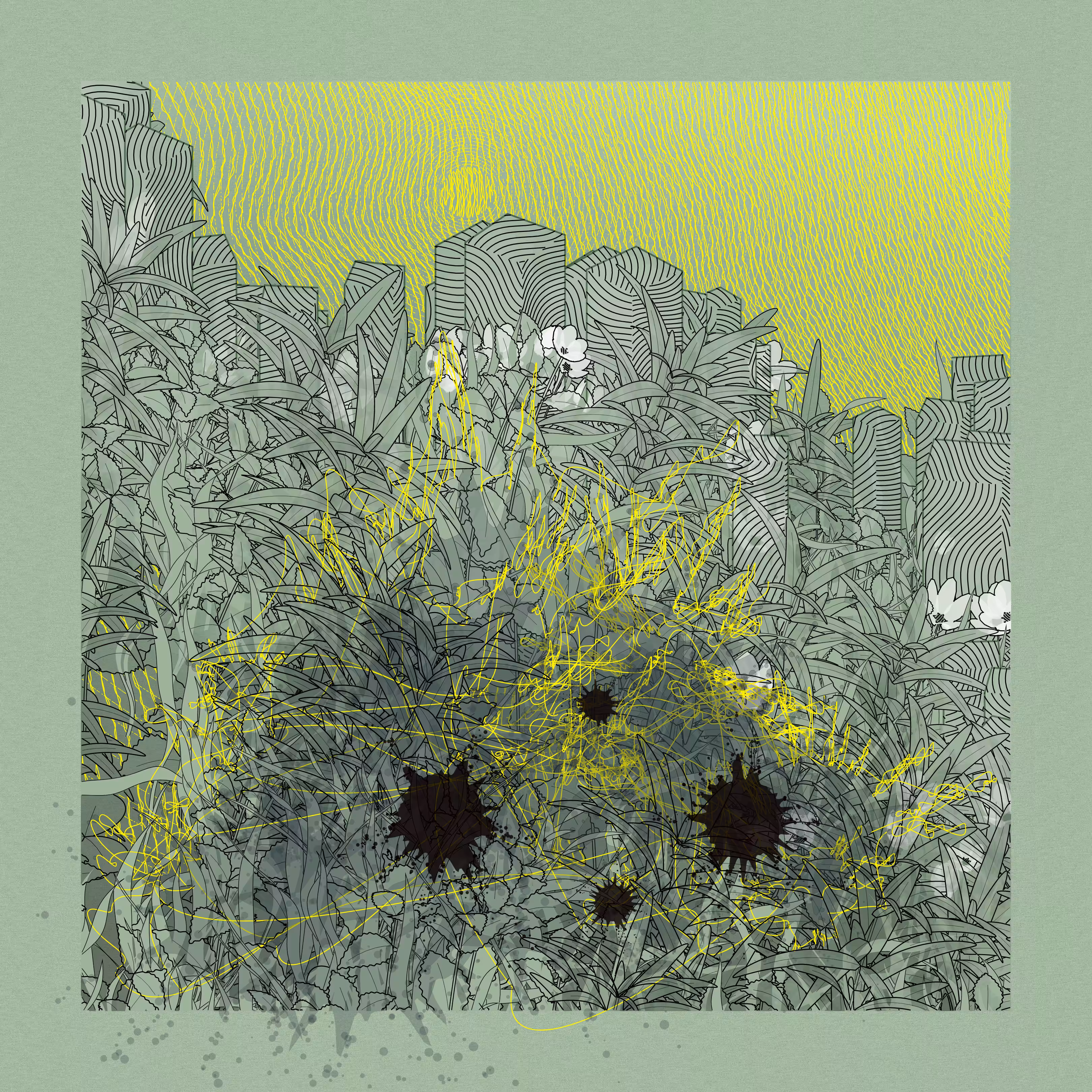 Landscape with Carbon Capture #4823