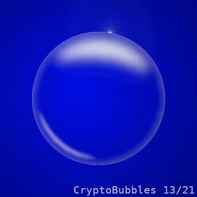 CryptoBubbles - Blue