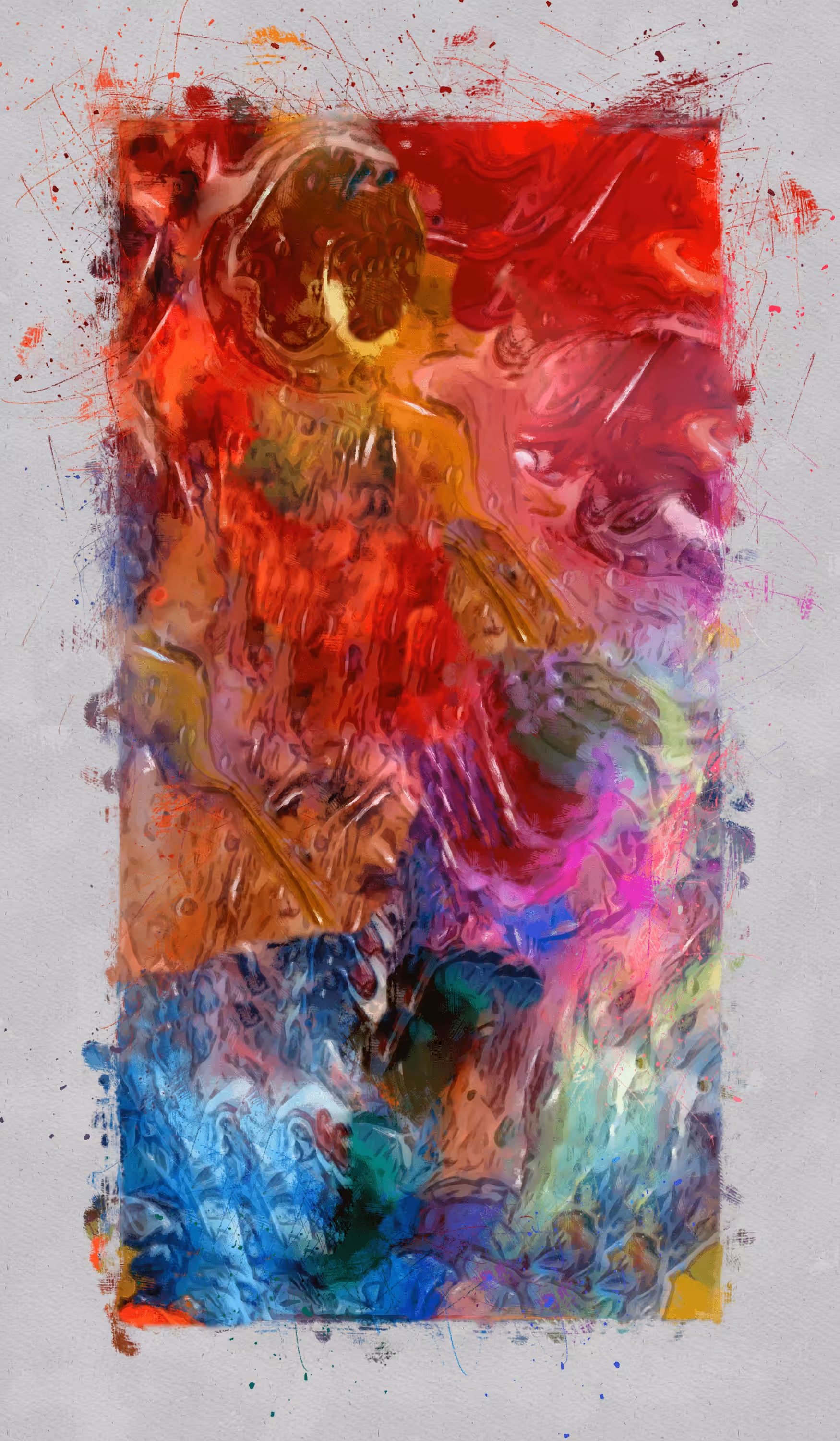world of colors #36 Painting canvas