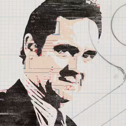 THE GENERATIVE PORTRAIT COLLECTION OF ROBERT MALLARY: Generative Portrait of Robert Mallary #257