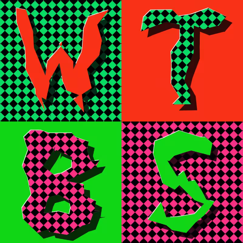 Waiting To Be Signed Logo with Wobbles #399