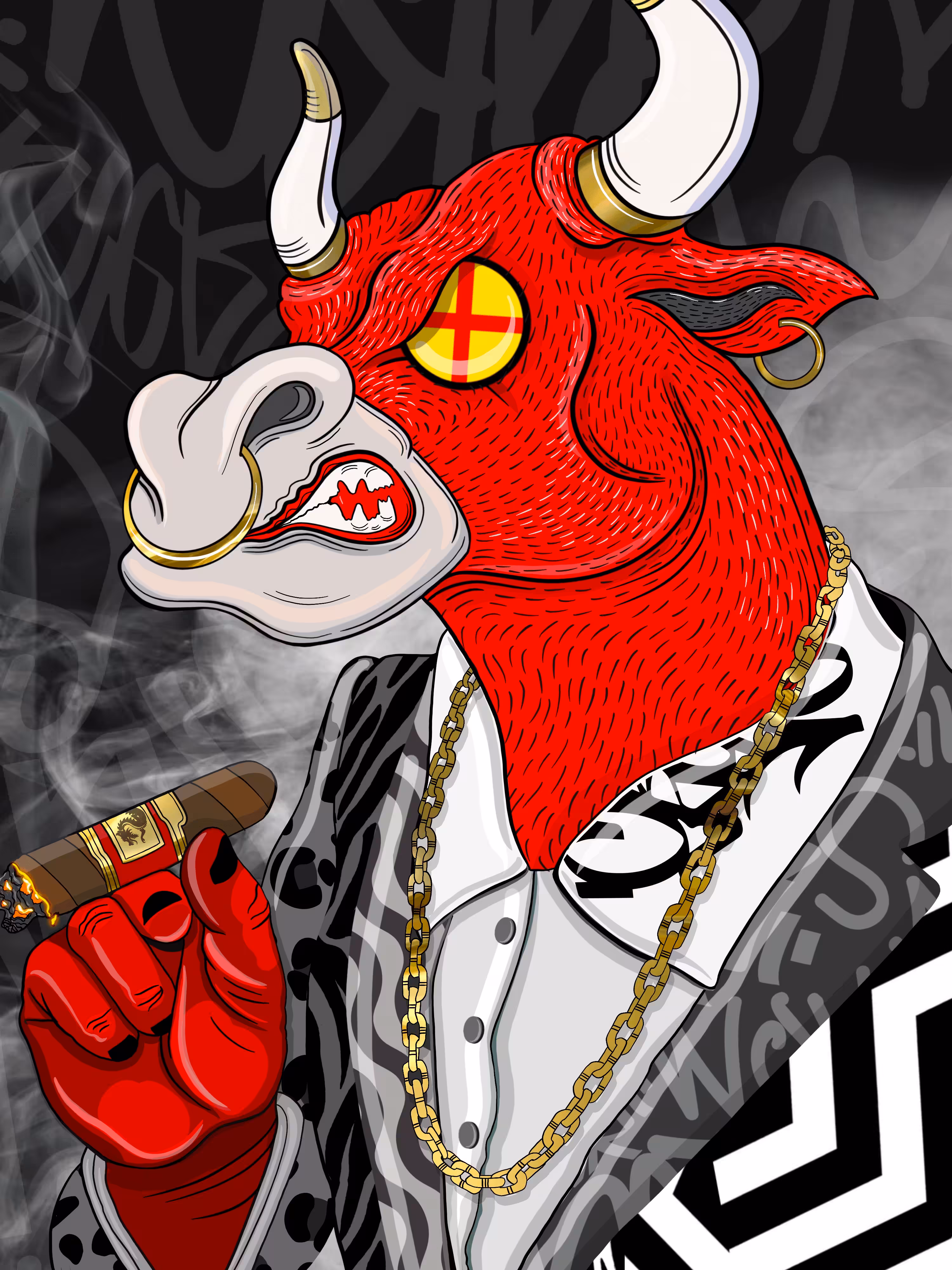 CRYPTOBULL BOSS BOUNCER BY J_SKY