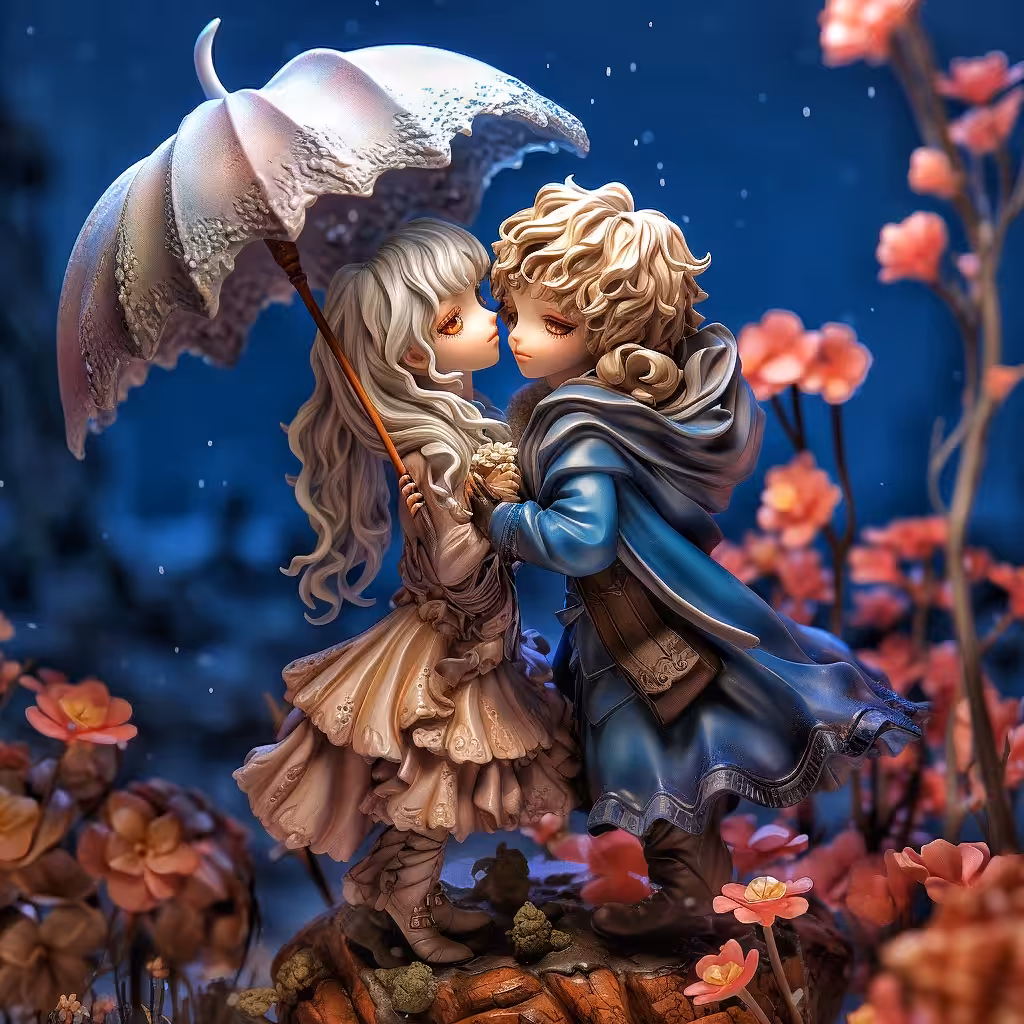 Cute Sculpture Valentine's day