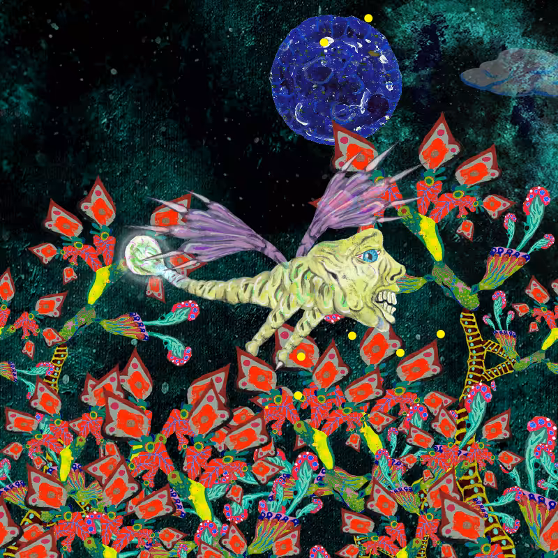 Fireflies and Flower Gardens #49