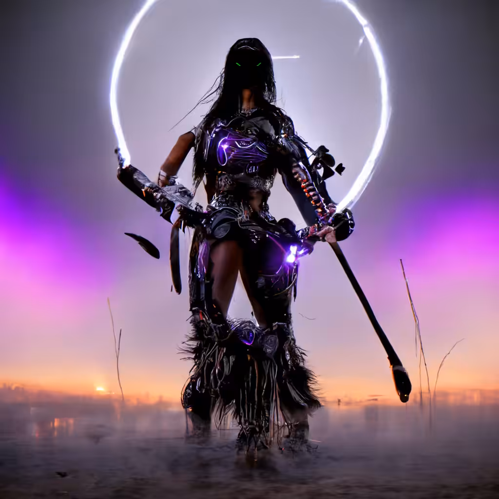 The wild warrior Queen