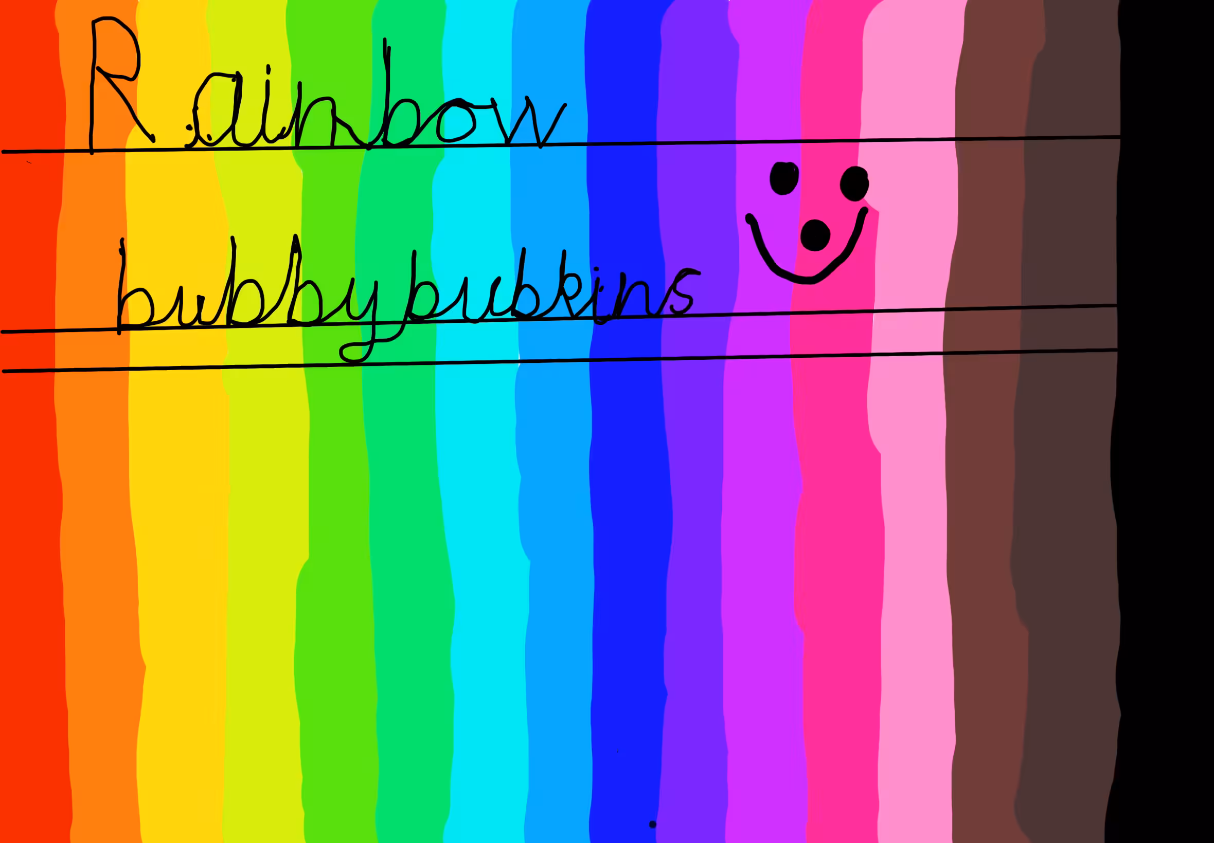 Rainbow Bubbybubkins