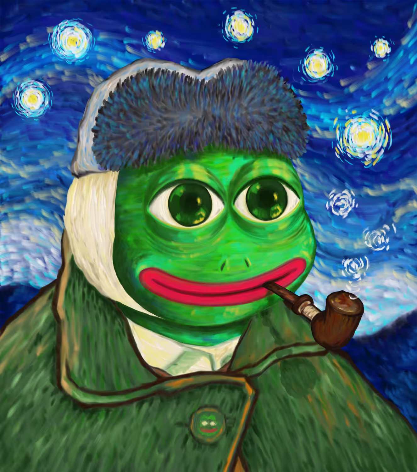 PEPE with Bandaged Ears