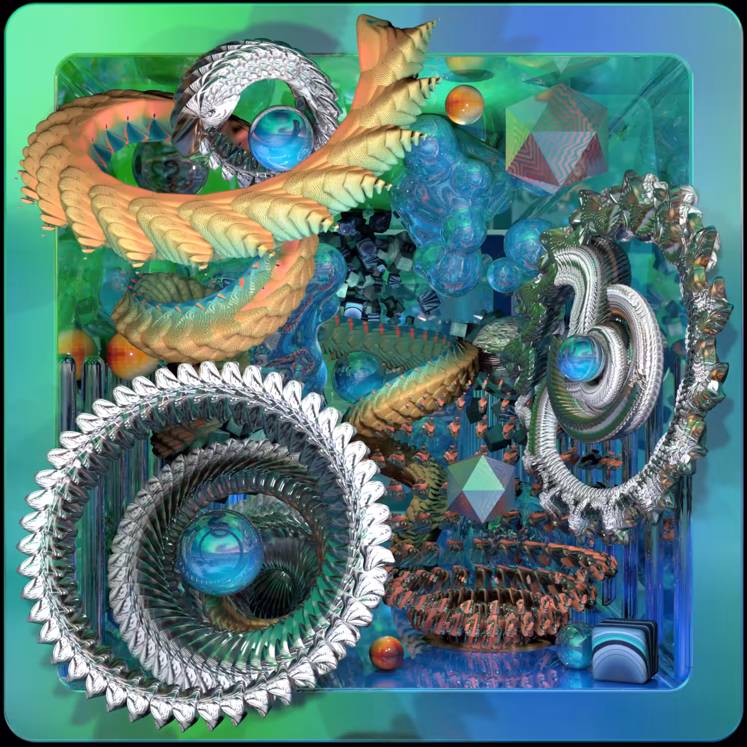 Spiral Partition #1