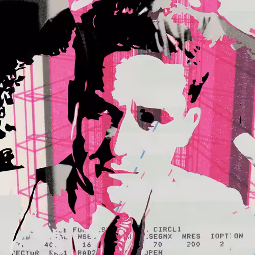 THE GENERATIVE PORTRAIT COLLECTION OF ROBERT MALLARY: Generative Portrait of Robert Mallary #86