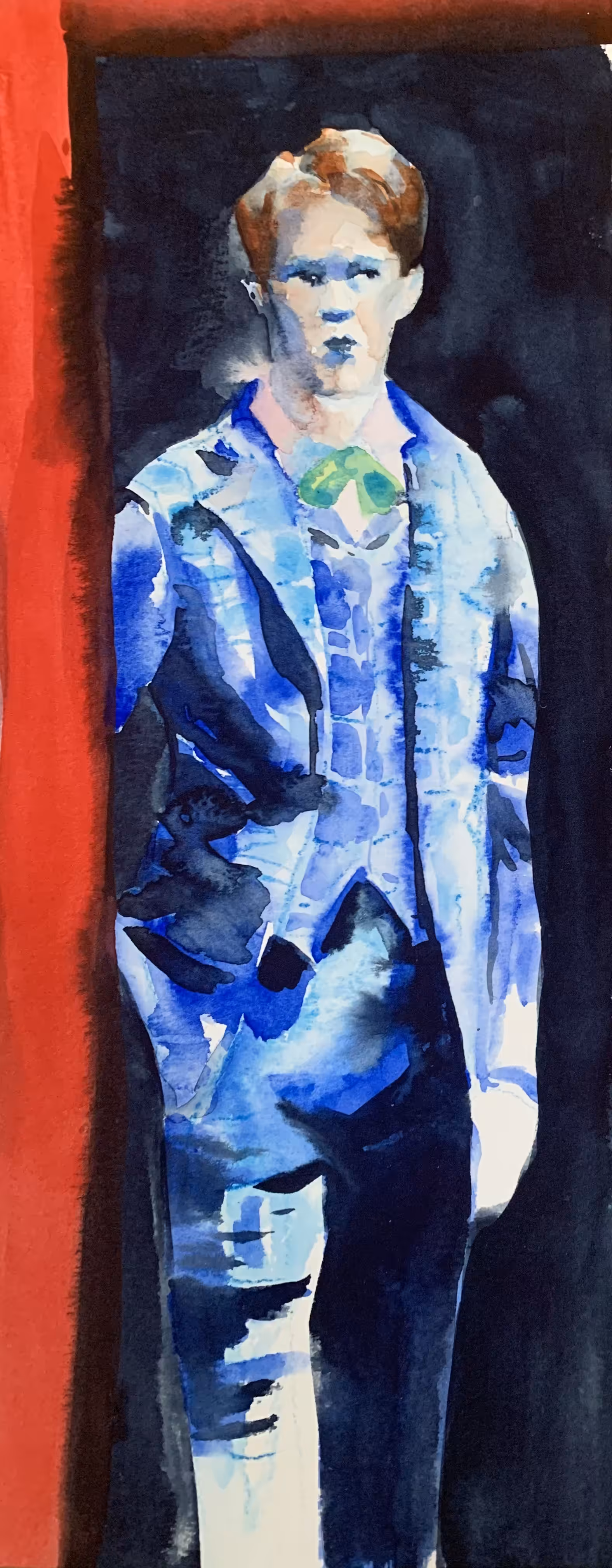 Watercoloured: Albert the Wary