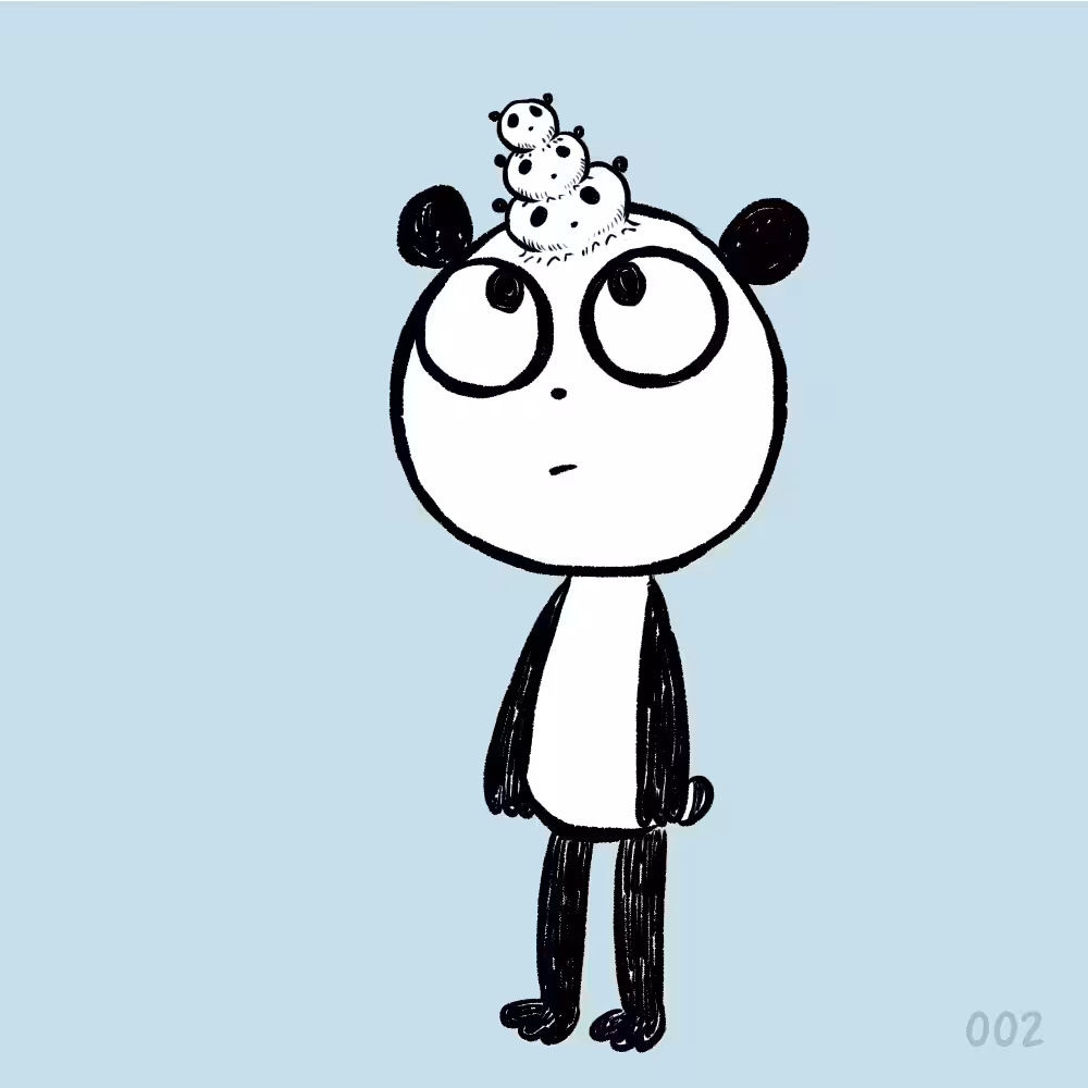 Infected panda no.002
