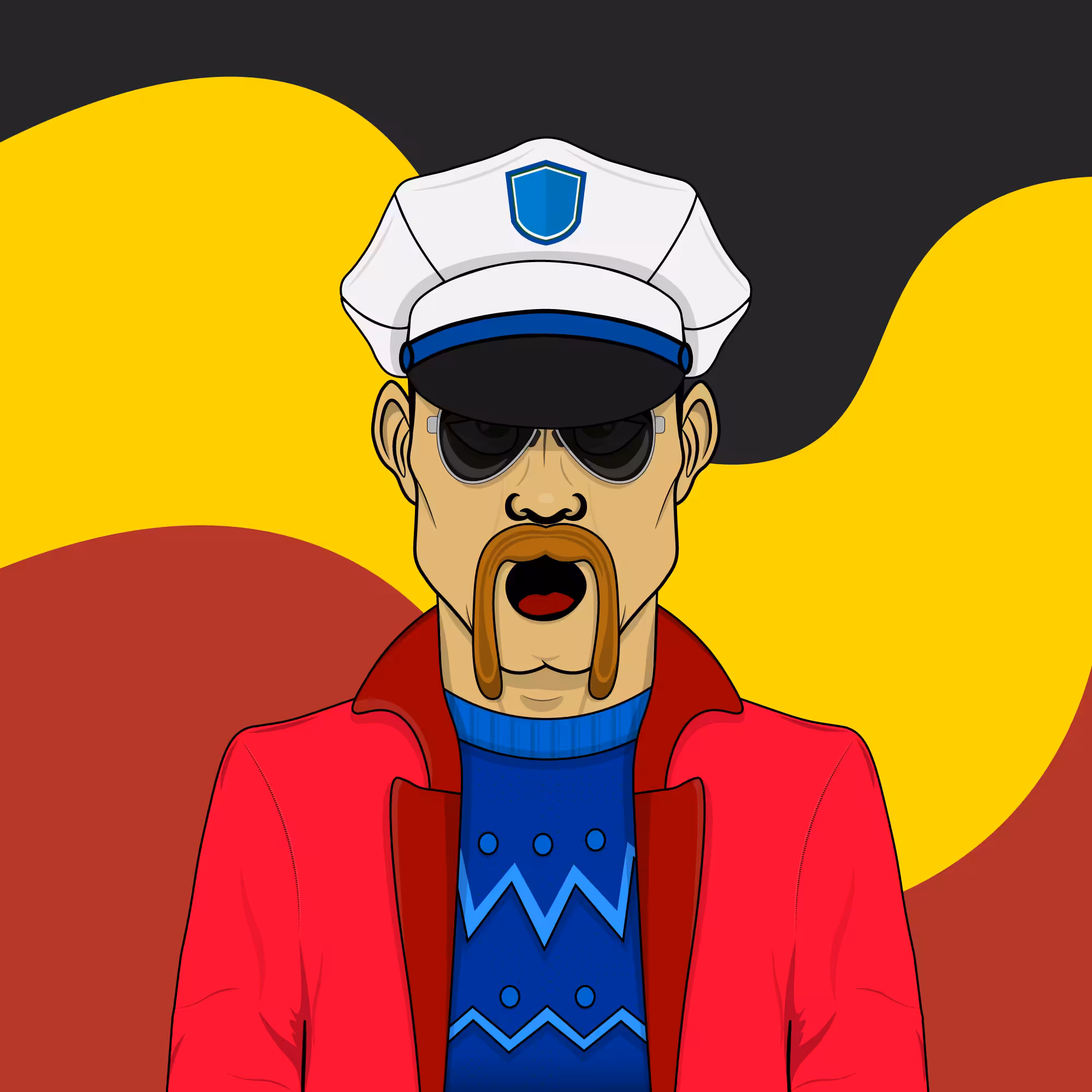 Mustachioed #239