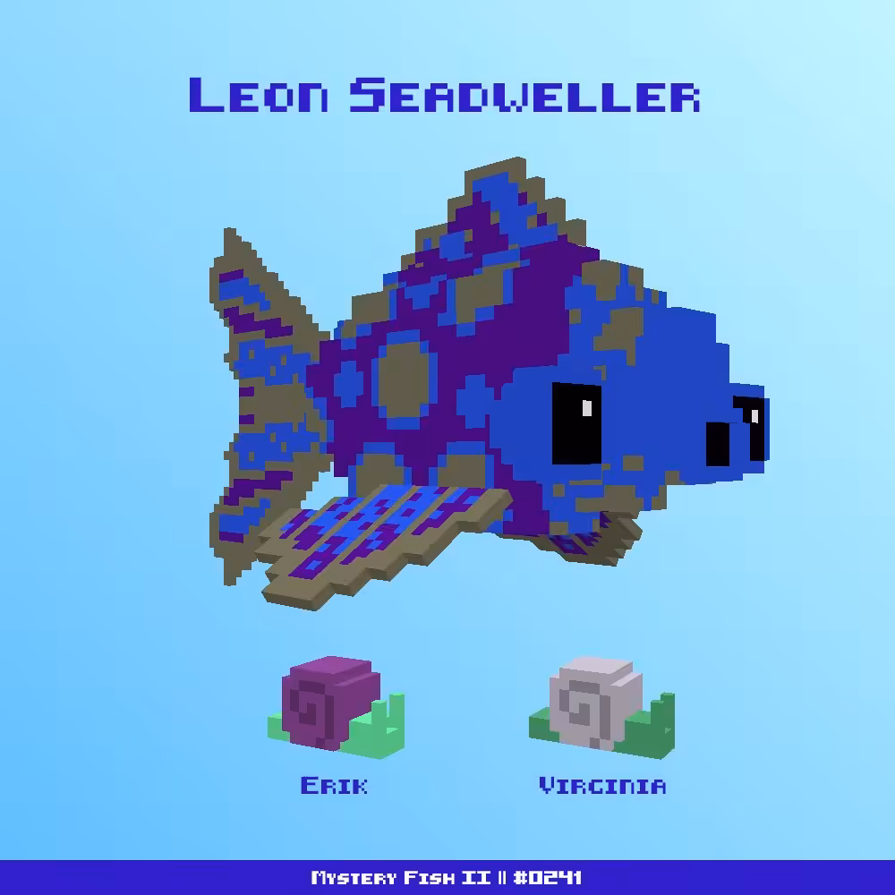 Leon Seadweller :: Mystery Fish 0241/1000