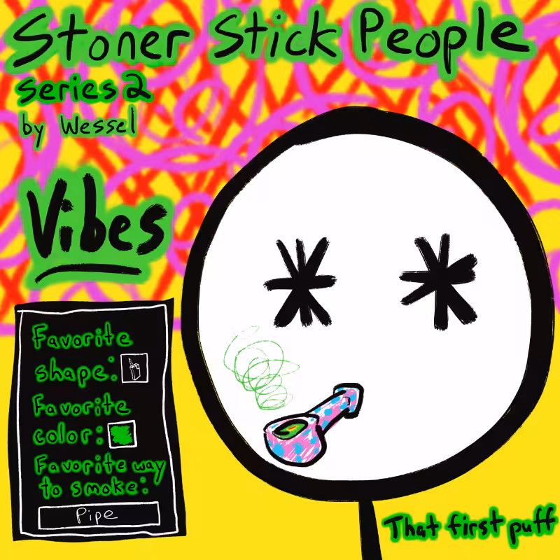 Stoner Stick People Series 2 #64