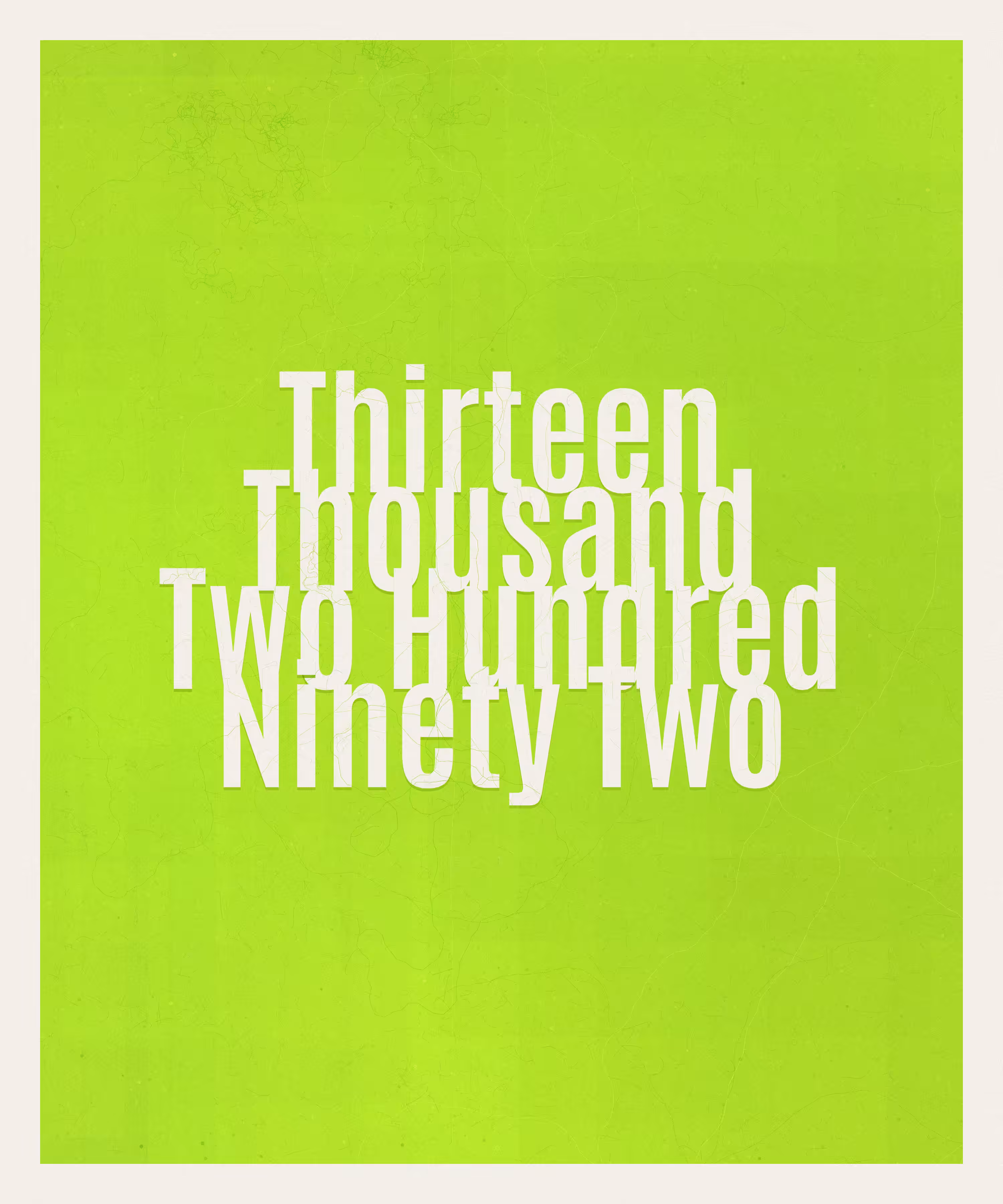 Count #13292