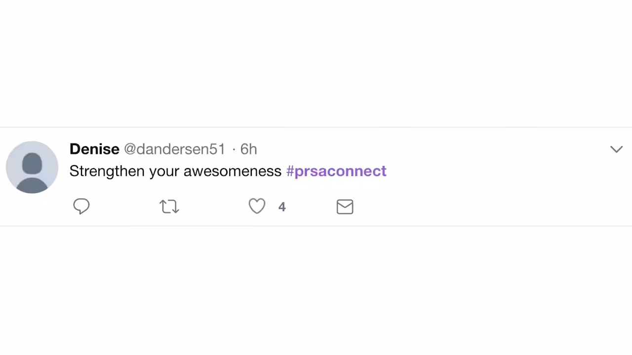 PRSA Tweet Song