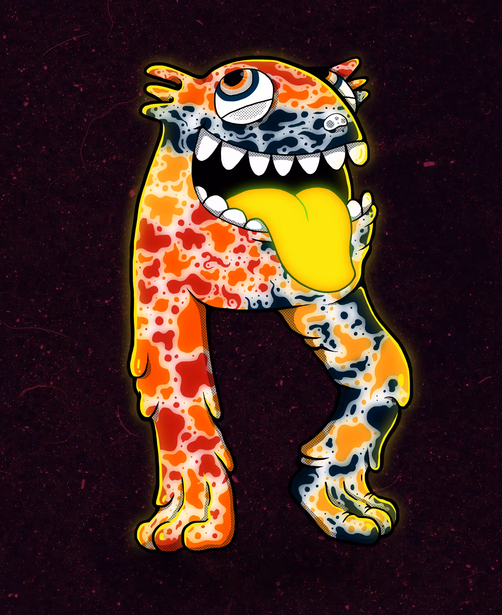 Doodle Handless Monster #06