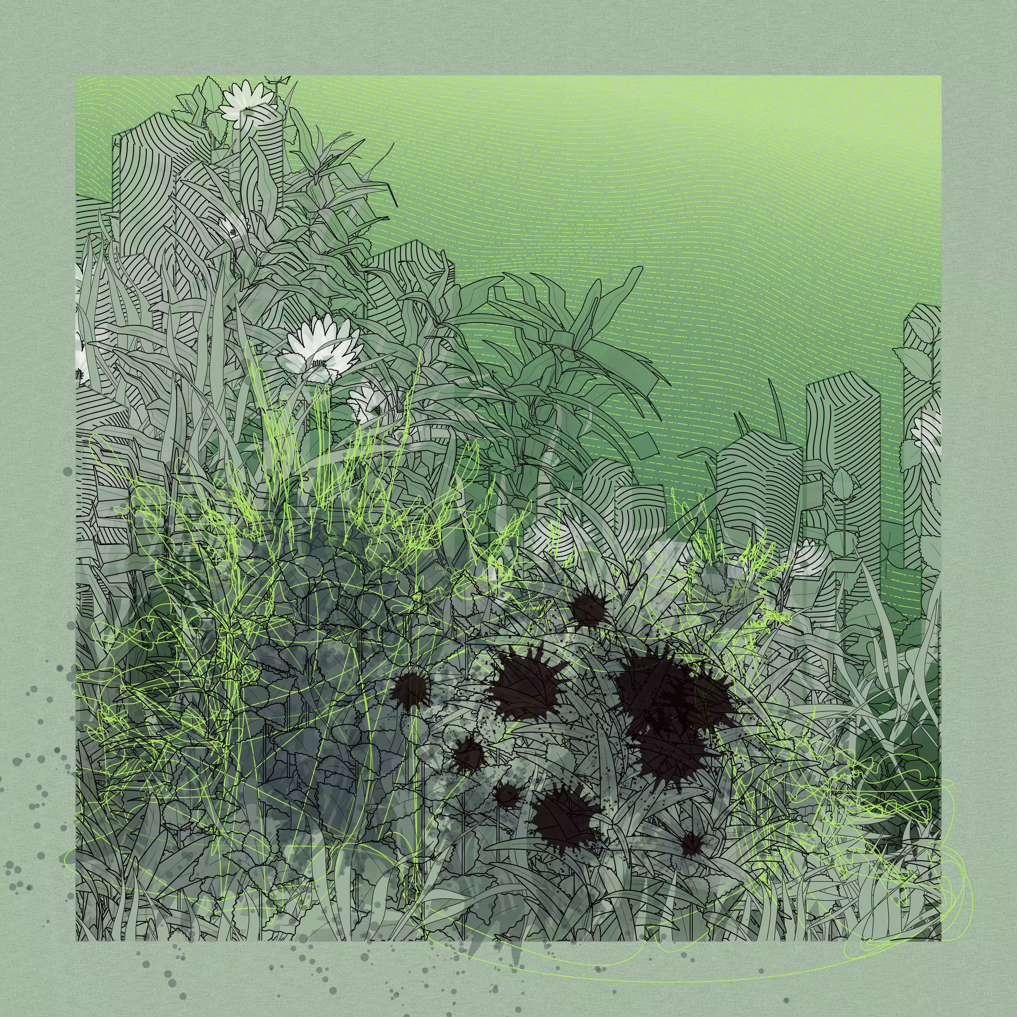 Landscape with Carbon Capture #8476