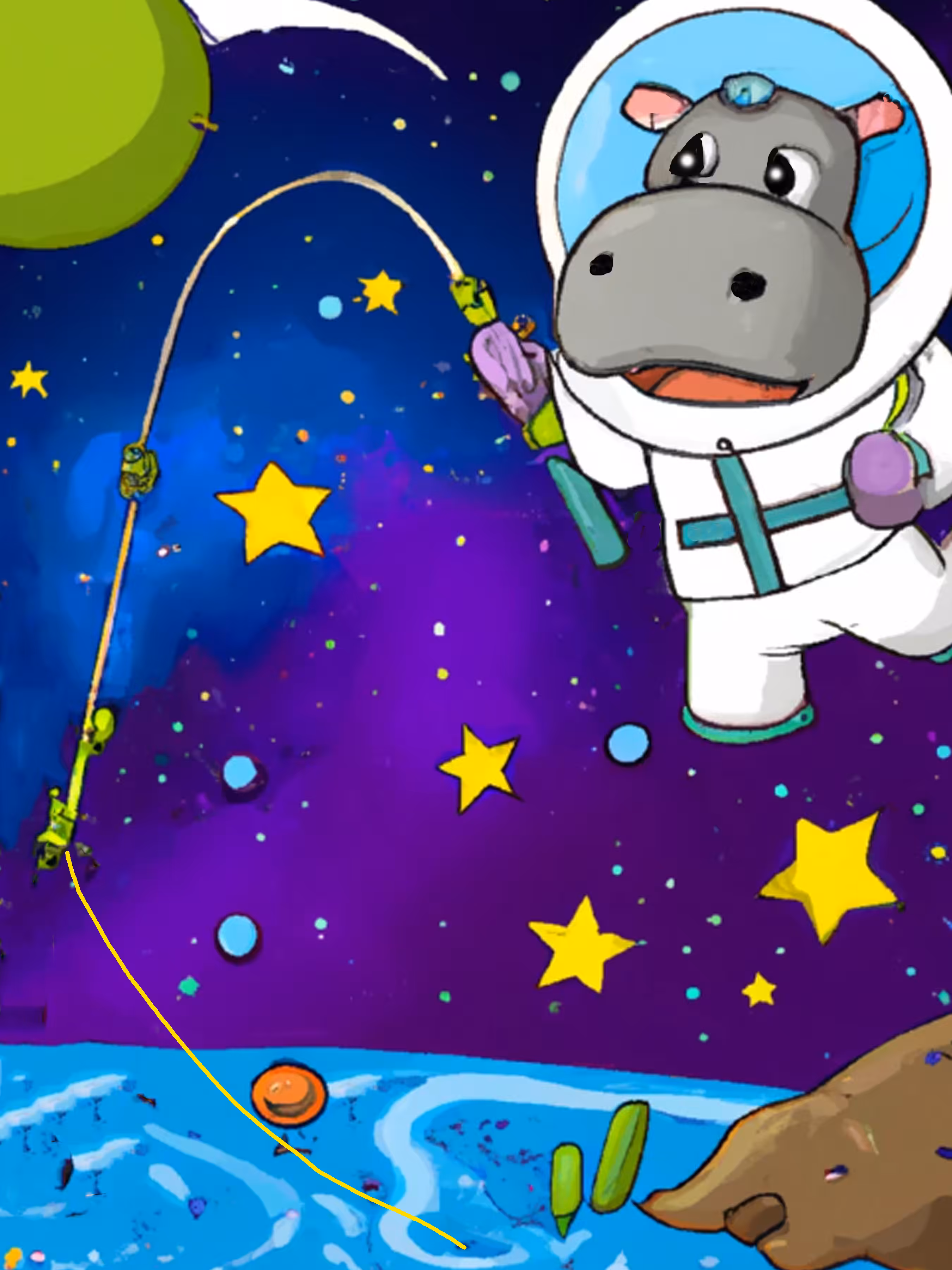 Summer Fly Fishing in Space