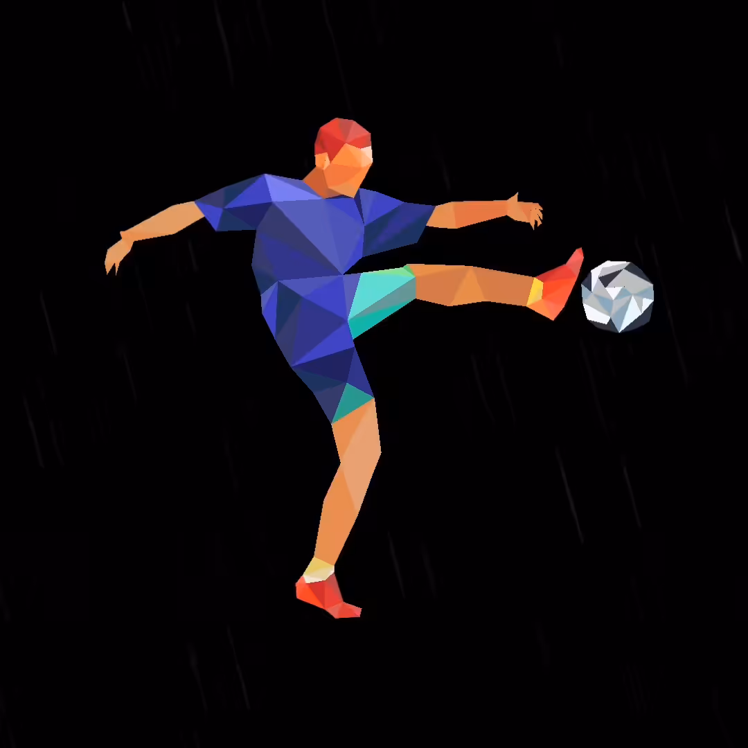 Soccer Kick by Ronaldo
