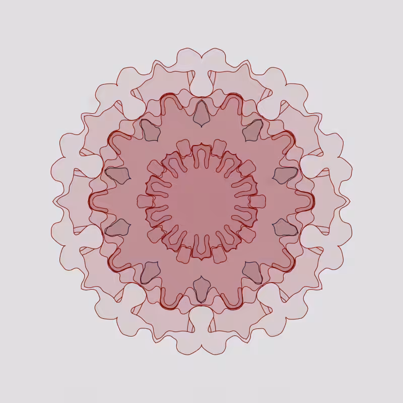 Handdrawn Kaleido #14
