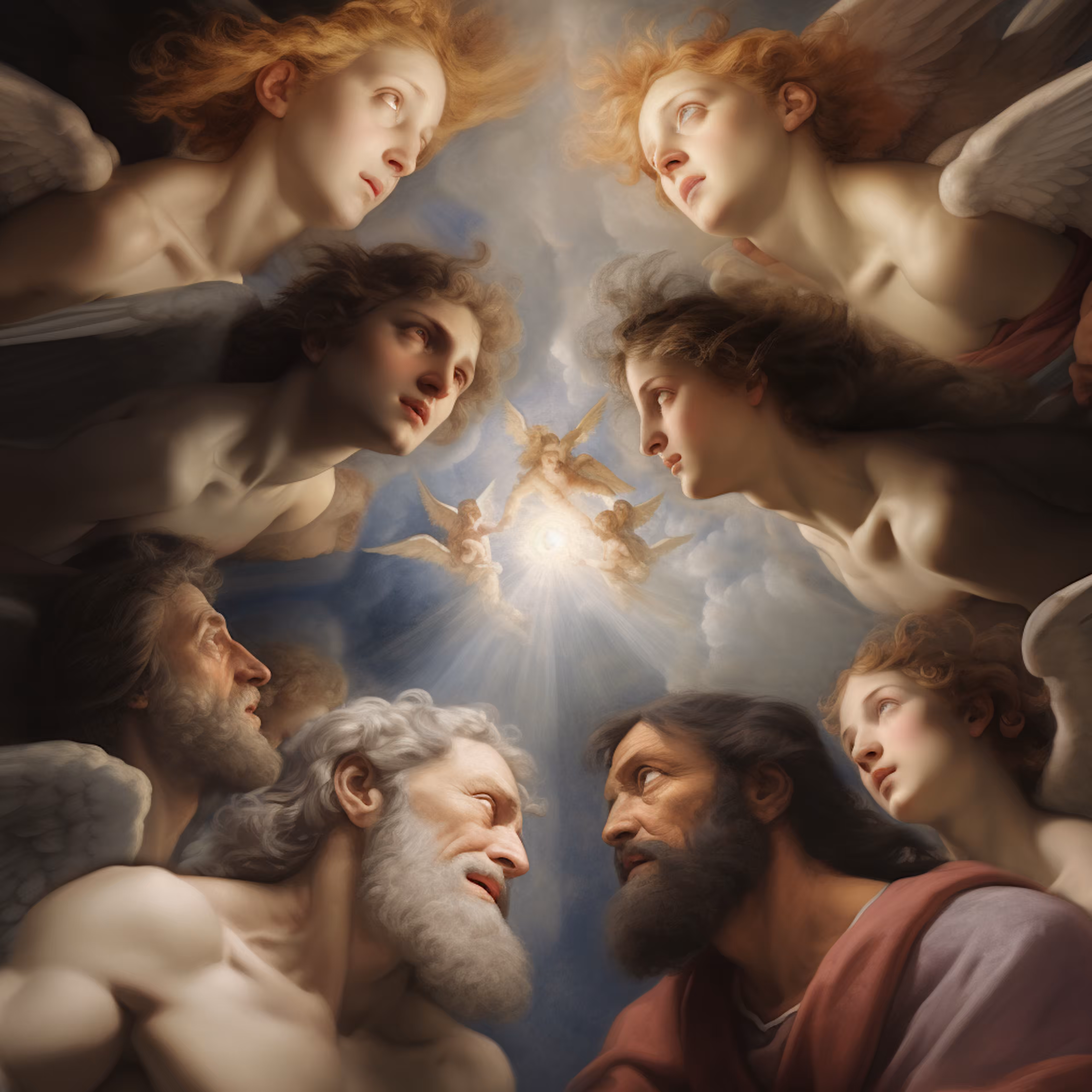 Angels and Saints Await
