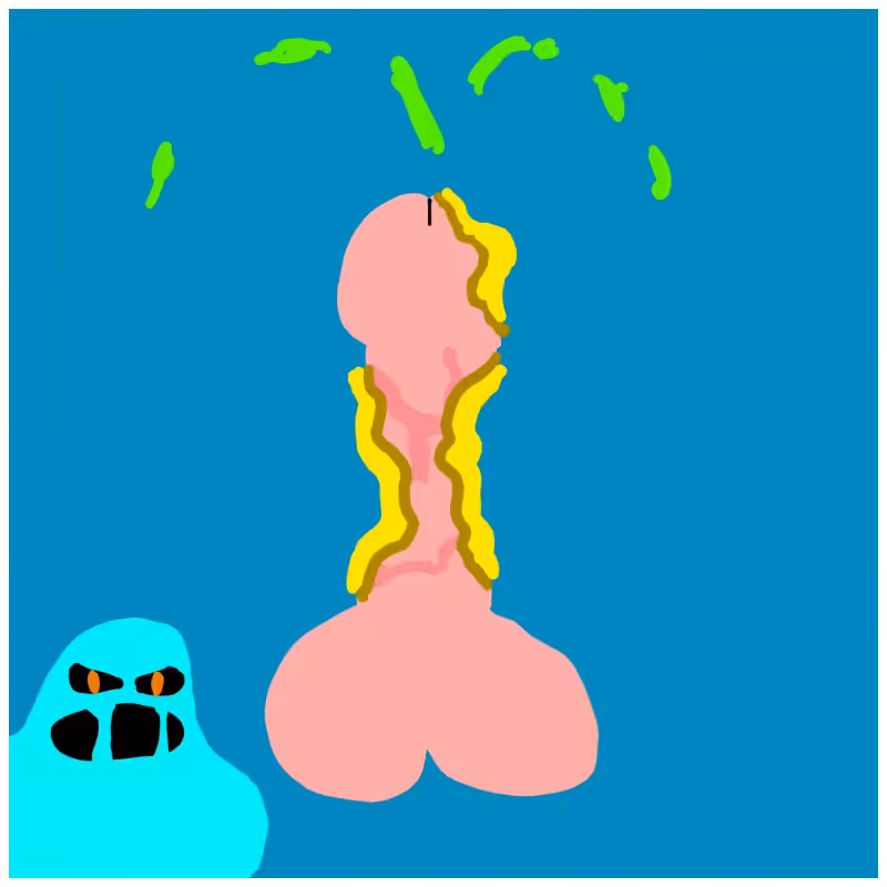 Decayed Dickgenerative Art #12
