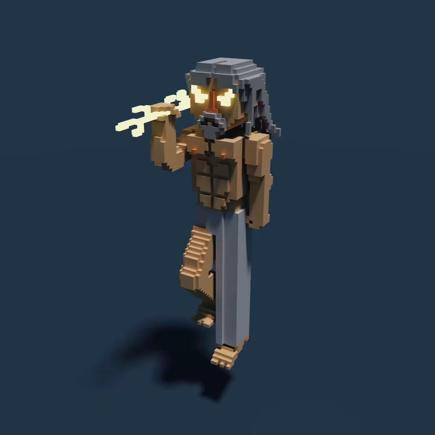 Voxel Greek Mythology - 01 - Zeus