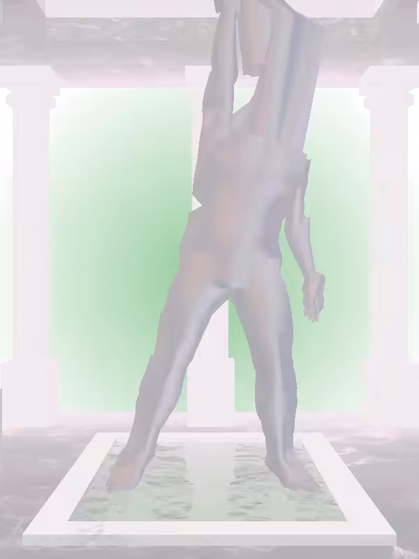 HeavenComputer: The Jazzy Stealth Dark Blue Man #3359