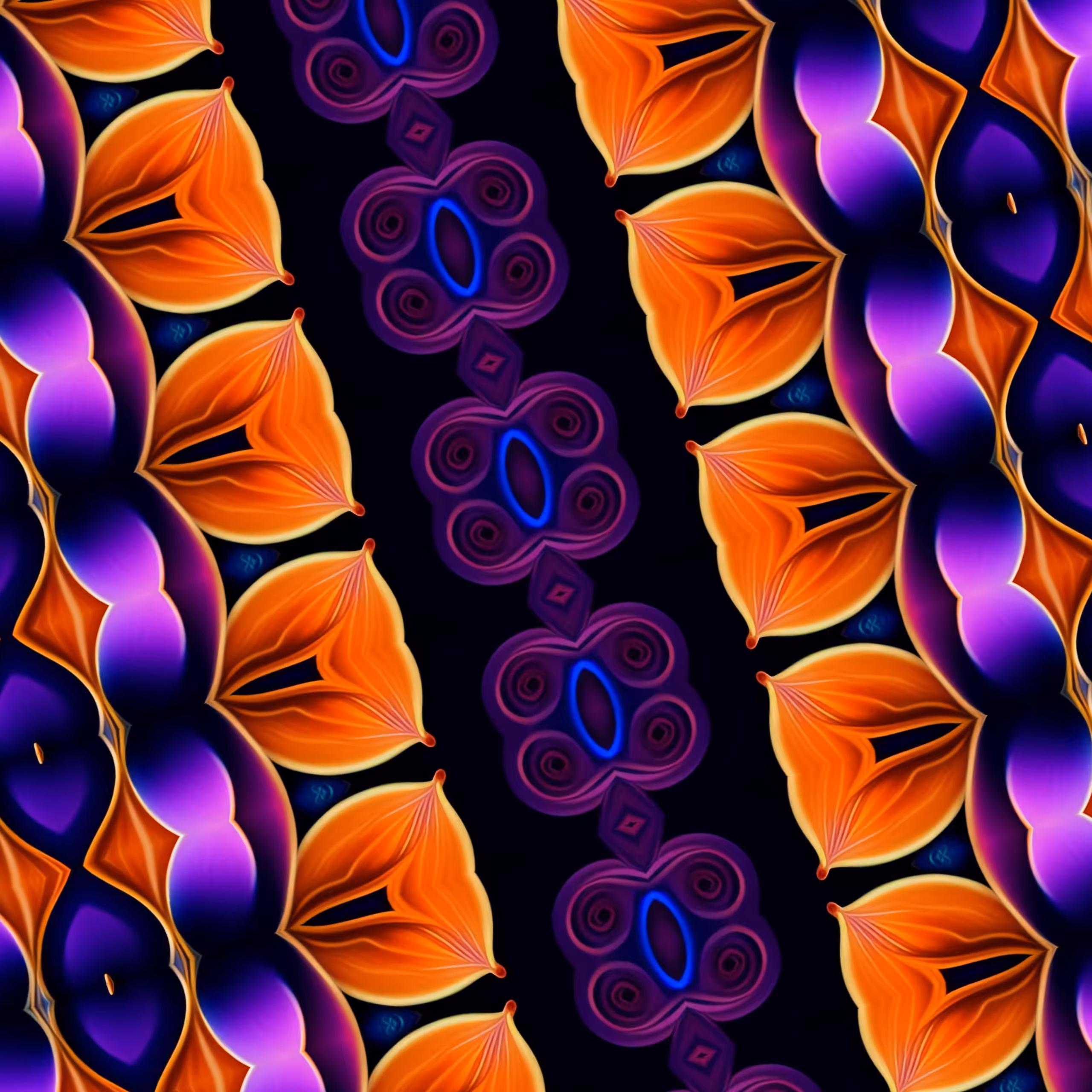 Matrix Flowers #1