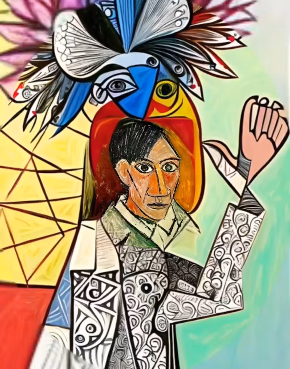 Picasso's self-portrait #1
