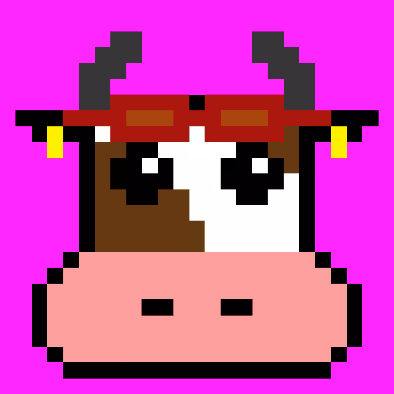 pixel cow #8