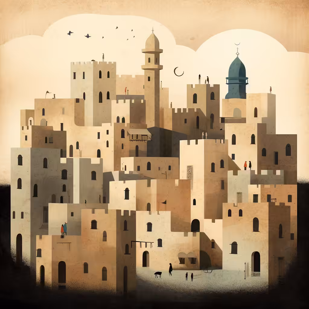 Places to BE.  : A Simple City #1