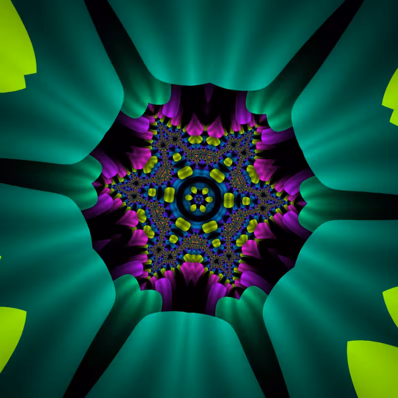 Fractal Flower #185