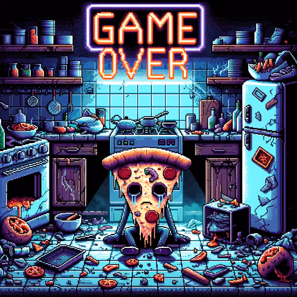 Pizza Pixel Art: Kitchen Drama