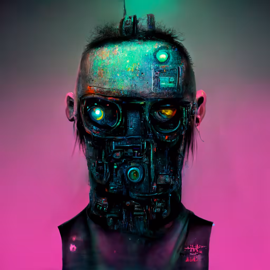 AI Cyber Robot 06