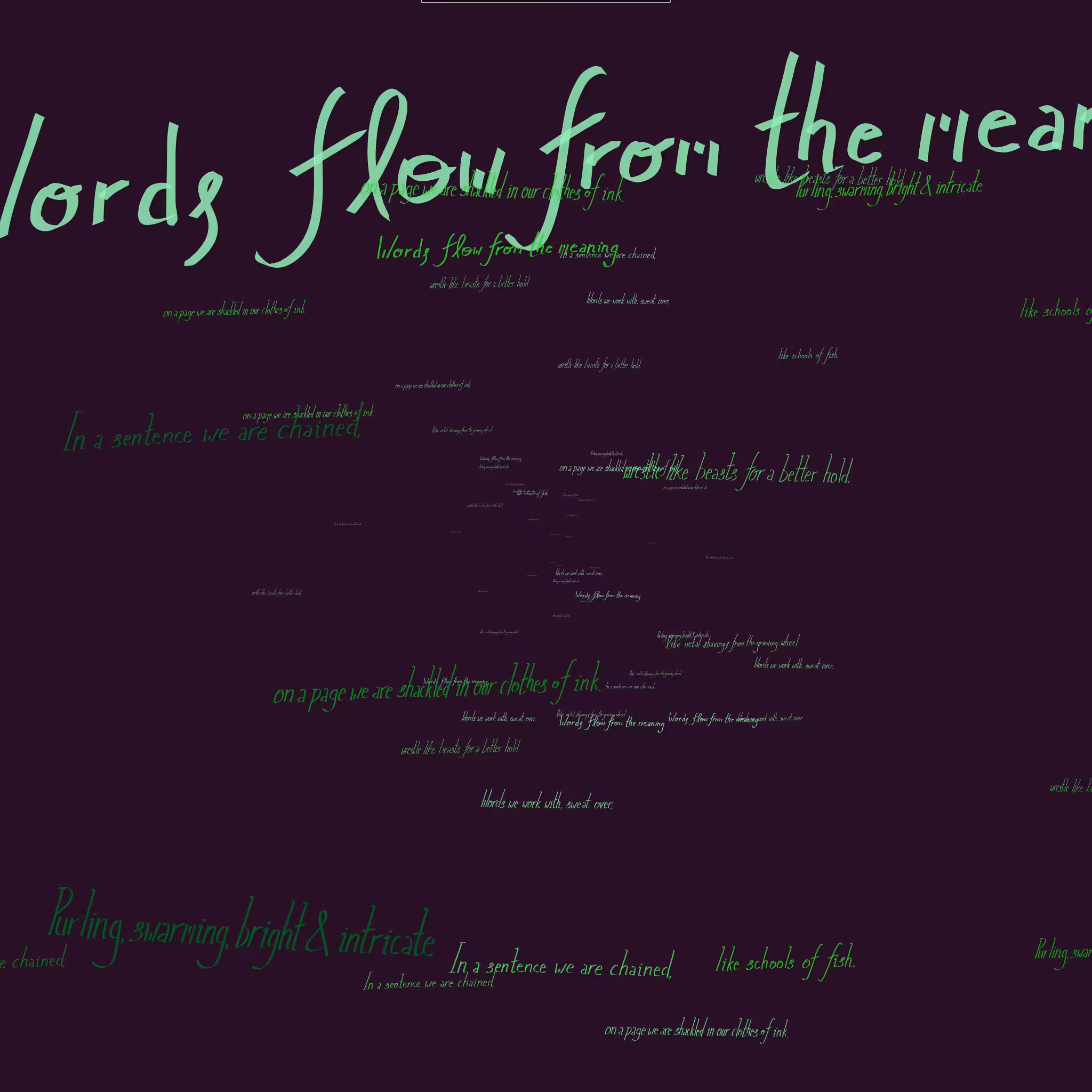 Wordflow #107