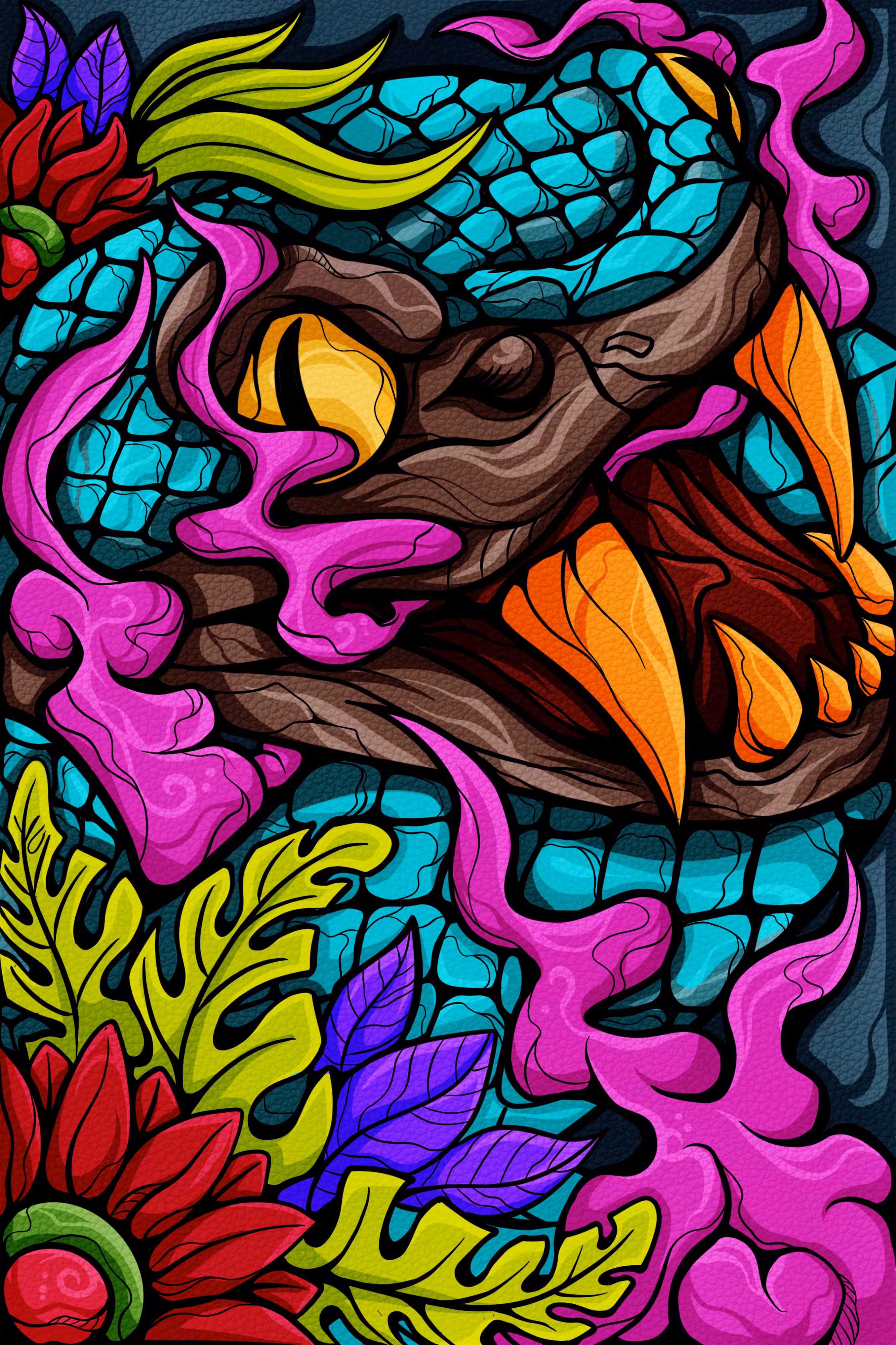 head of a Snake
