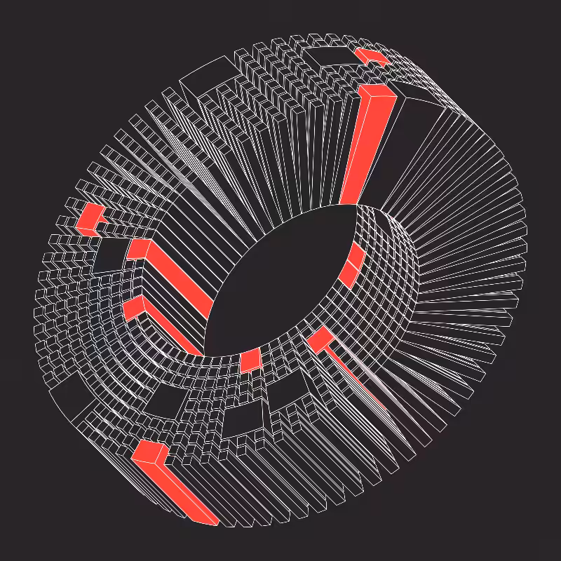Ex Mobius (Neon Red) #11