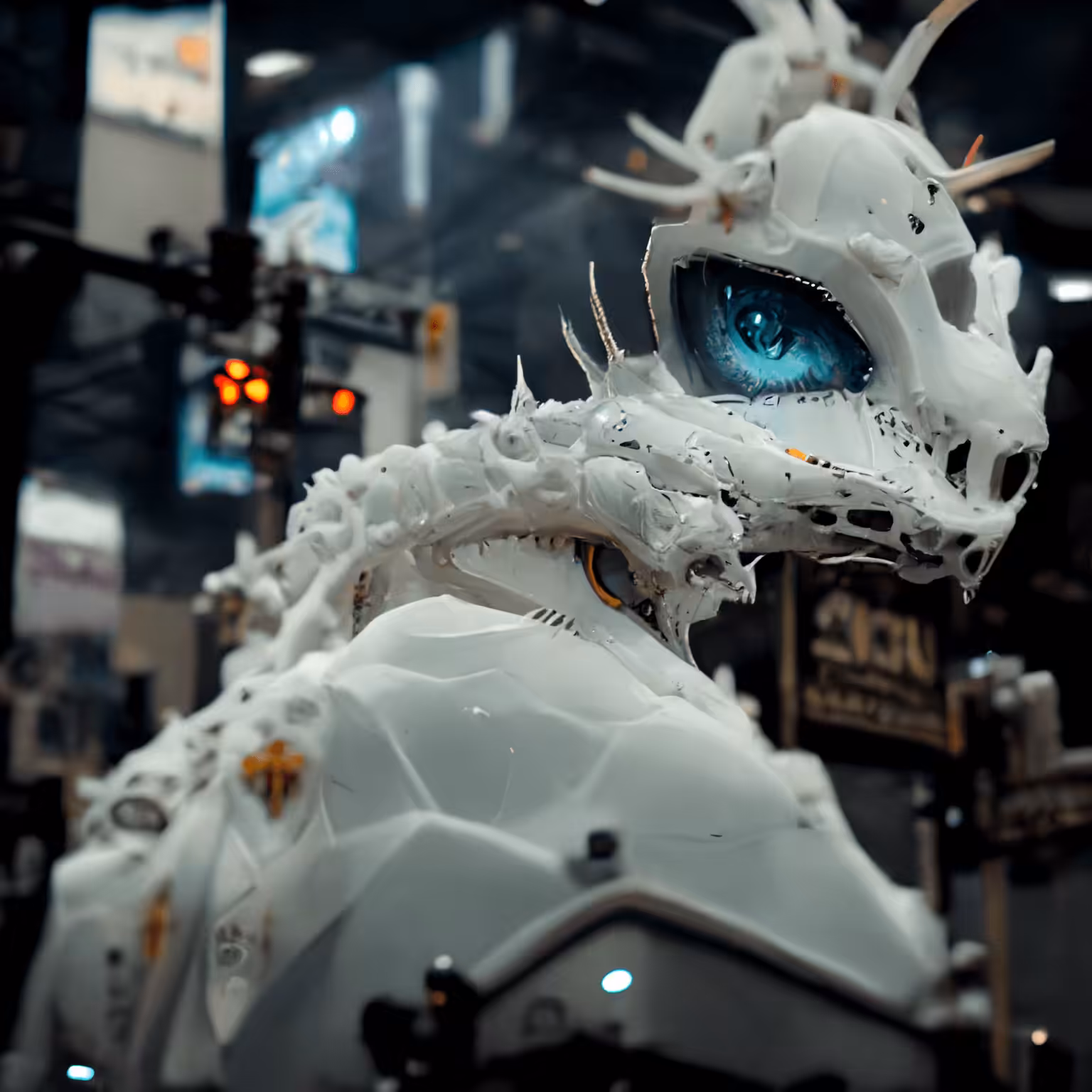 huge dragon