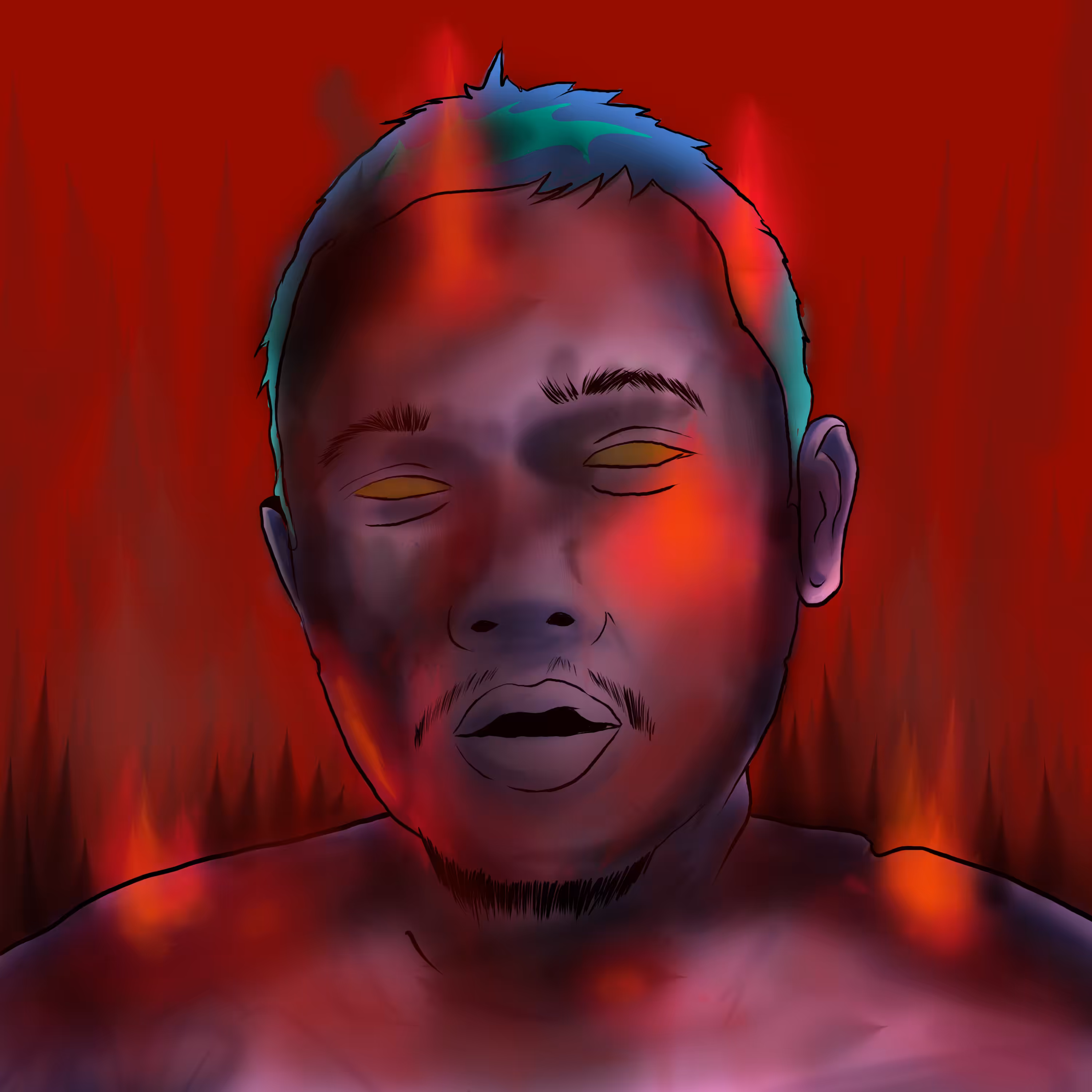 burning alan