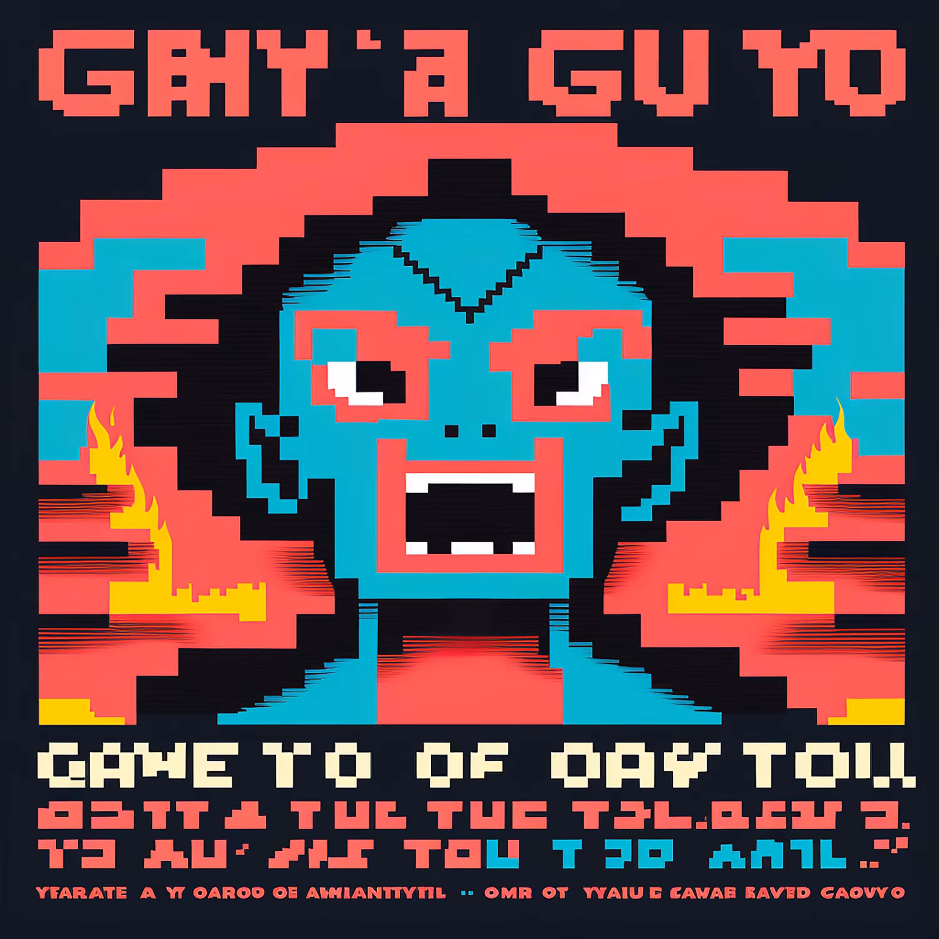Pixel Game Posters #195