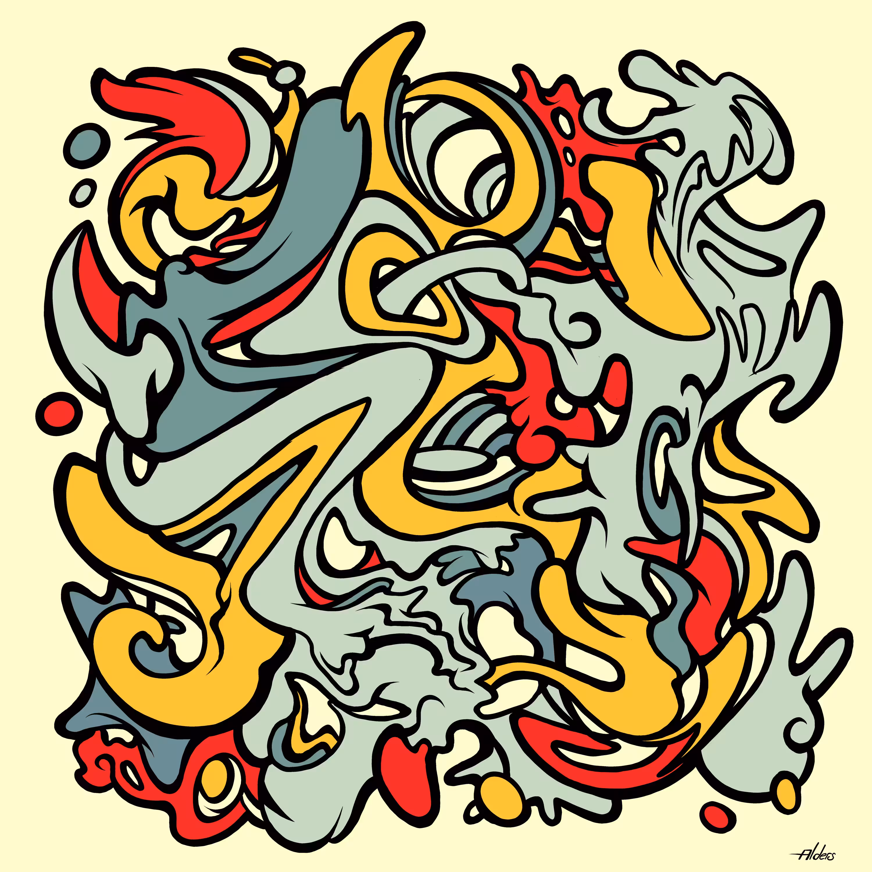 Hydroglyphics # 21