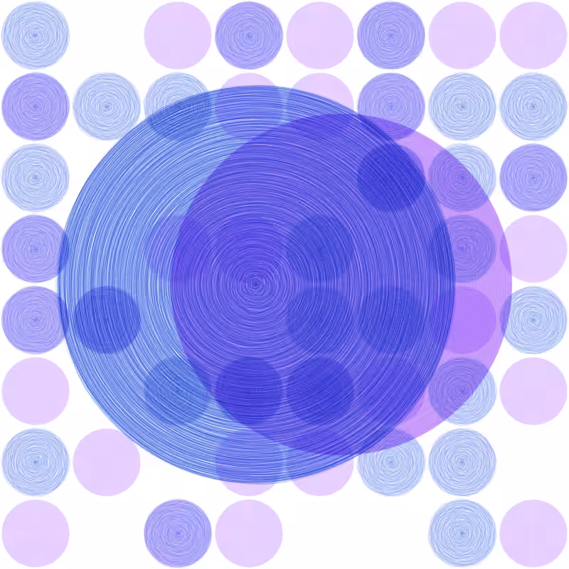 Brushed Circles #106