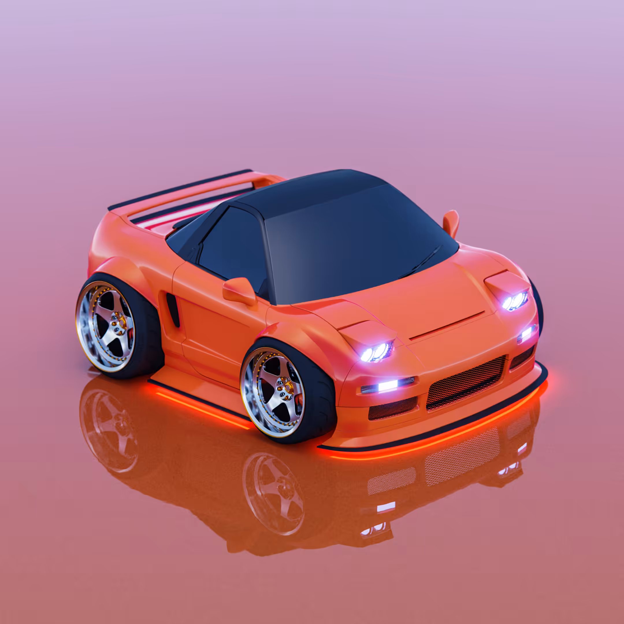 CARtoons: CARtoon NSX - (Orange Edition)
