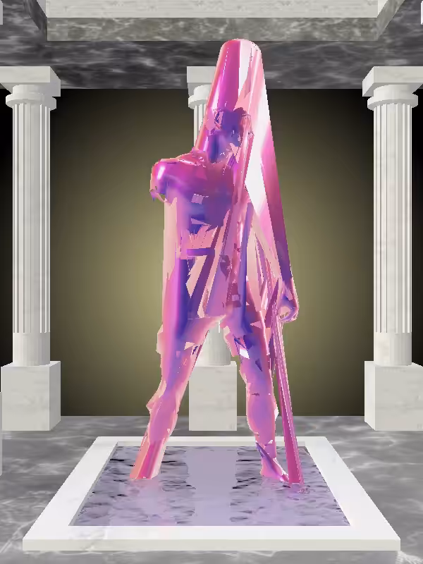 HeavenComputer: The Shooter Magnetic Magenta Man #7112