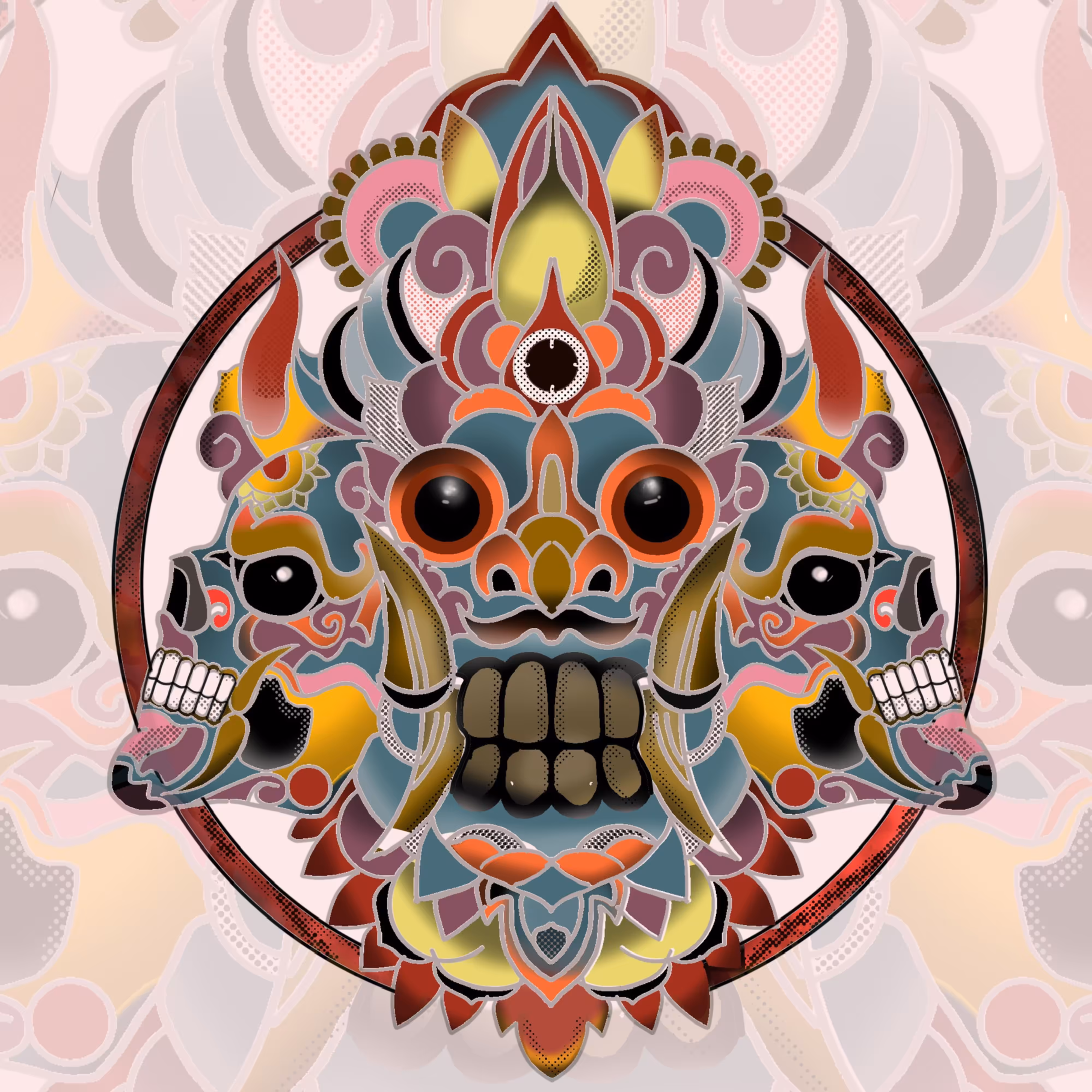 Baronggong three heads