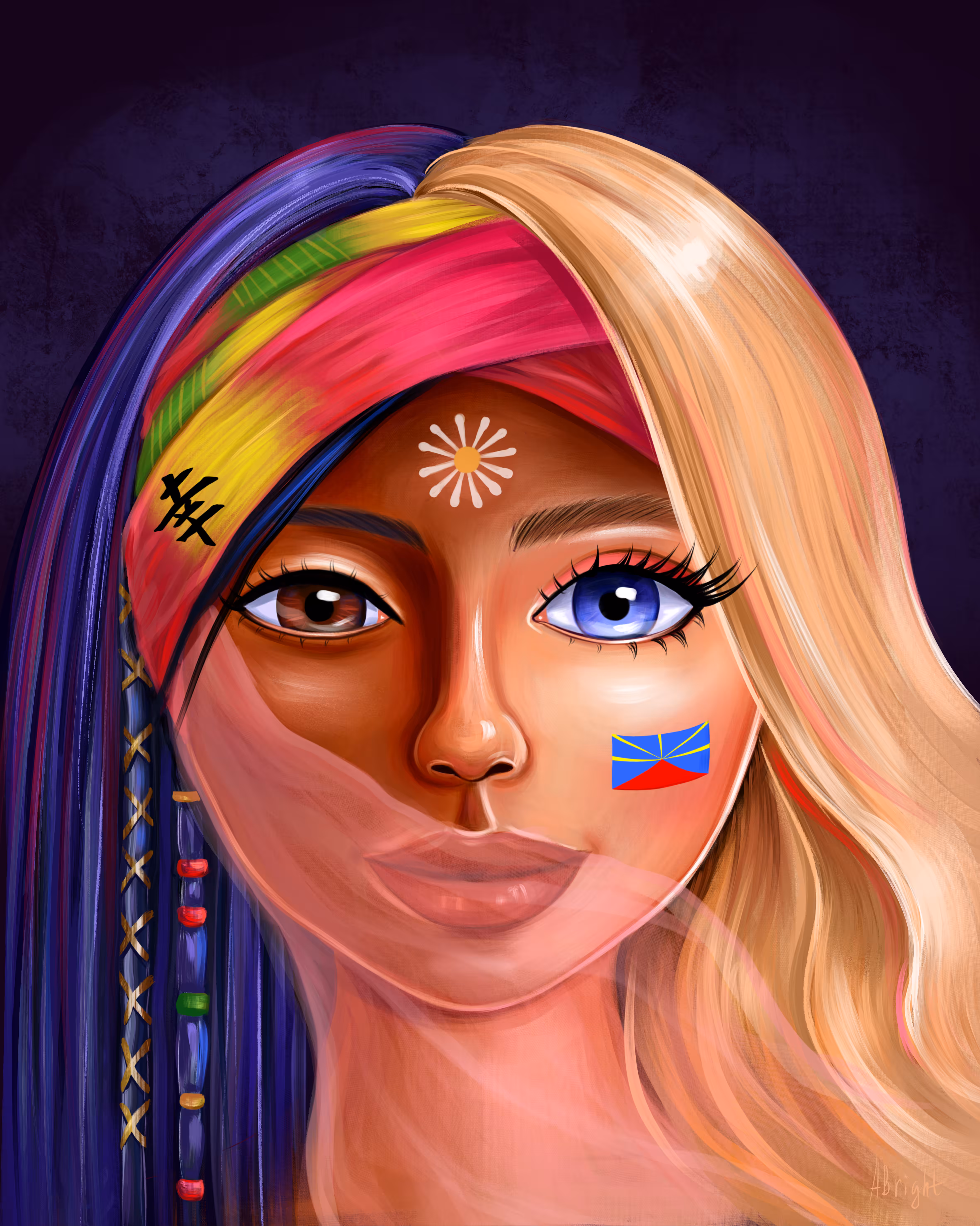 Reunion Island Girl