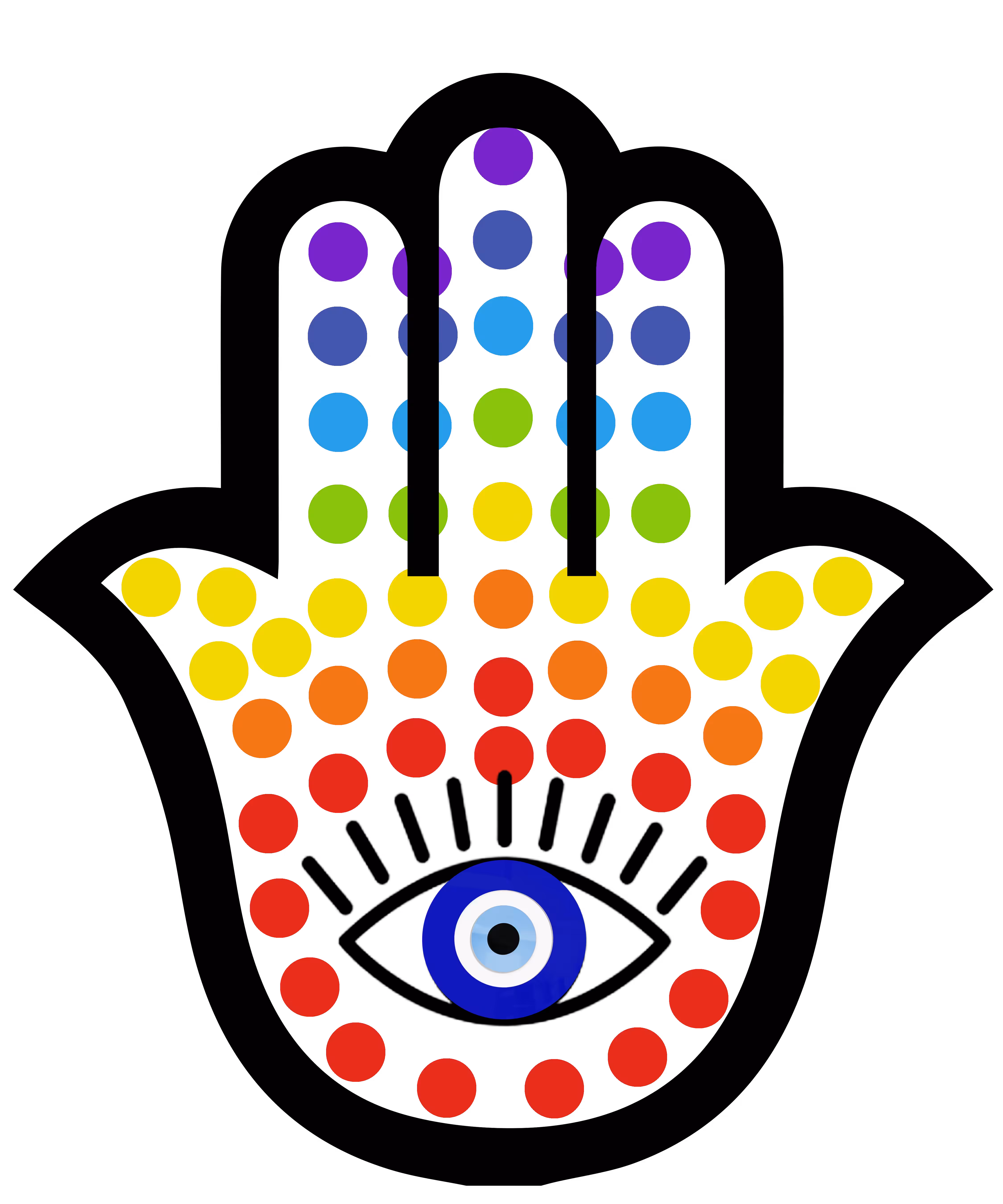 Hamsa Rainbow