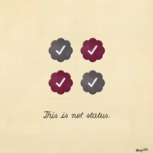 Magritte Checks #5025